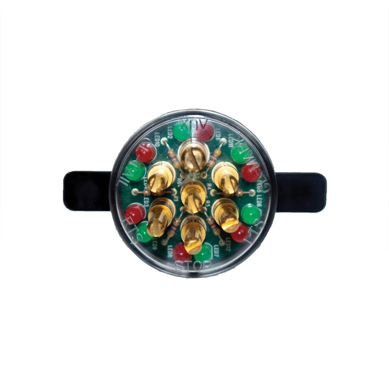 Innovative Products of America (7865L) 7-Way Round Pin Tractor Trailer Circuit Chaser™ for Testing Turn Signals, Hazard Lights, Brake Lights and More Circuit Tester