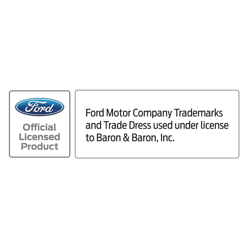 Ford Bronco Novelty Decorative Black Logo Plastic Emblem. Industrial Strength 3M Adhesive Backing