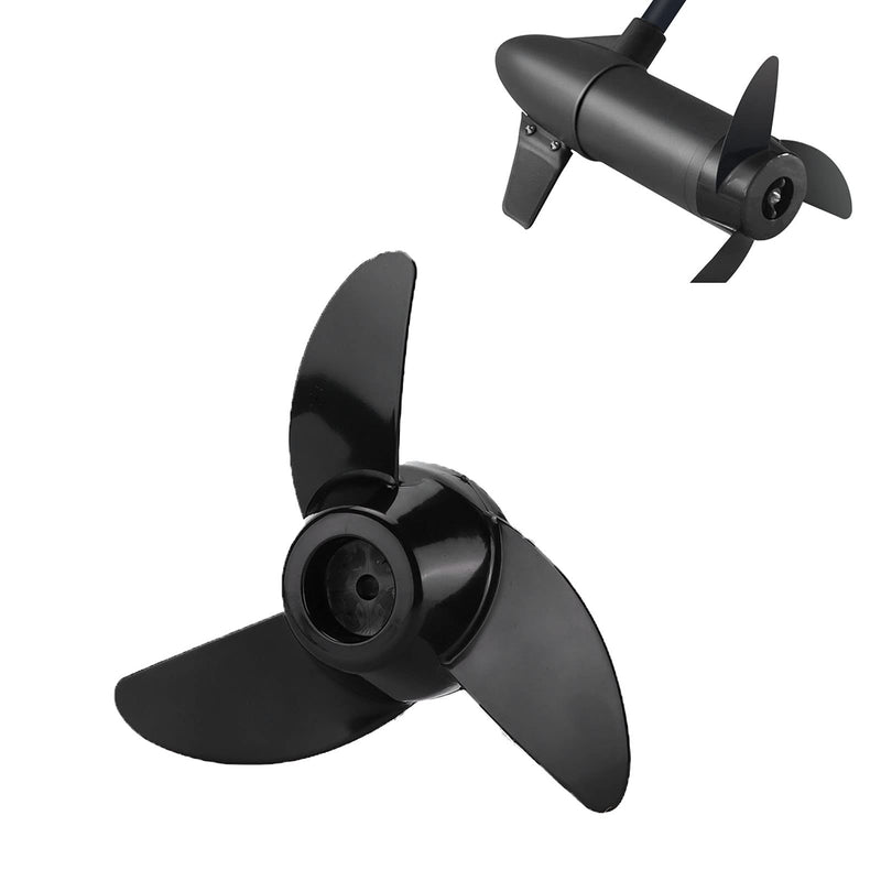 Trolling Motor Prop,Electric Outboard Propeller,3 Blades Replacement Prop,Marine Plastic Outboard Propeller for 50lb 60lb 68lb 88lb