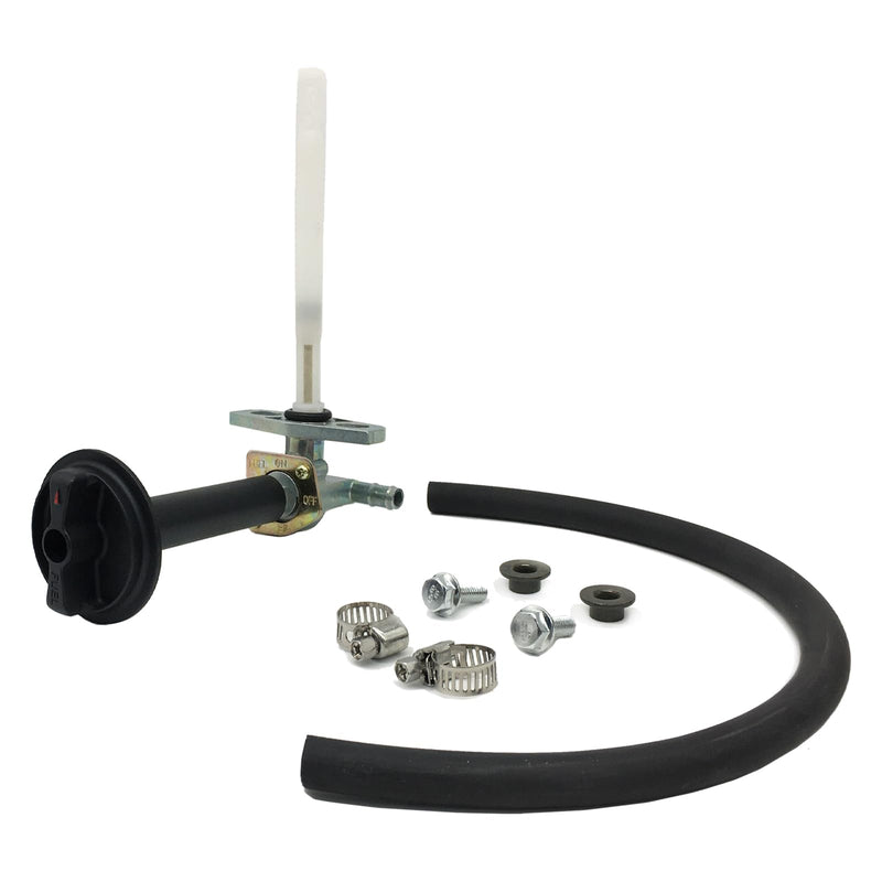 Fuel Petcock ON OFF Valve With Lever Screw Fit for Honda Recon 250 TRX250 Rancher TRX350 Honda Rancher TRX420 Foreman TRX450 Foreman Rubicon TRX500FA Fuel Tank Switch Valve Part 16950-HN7-003