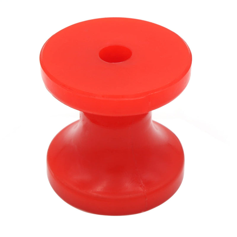 Boat Trailer Bow Stop Roller 3 Inch Polyurethane Replacement Boat Jetski Trailer Part Non Marking Red