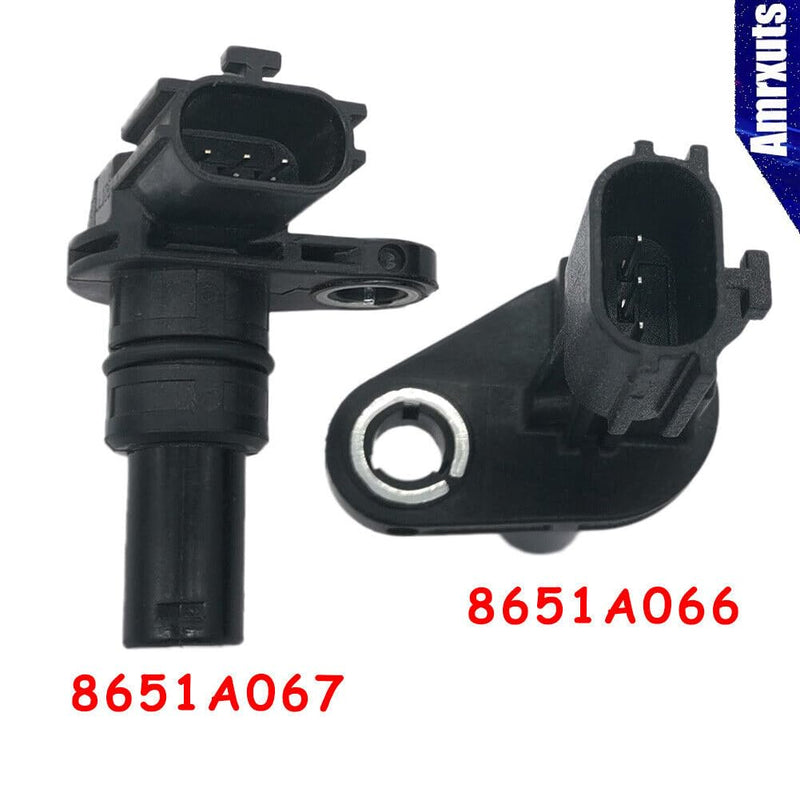 Amrxuts 2pcs Transmission Input/Output Speed Sensor for Mitsubishi Outlander Lancer 2.0L 2.4L 2008-2011 8651A066 8651A067