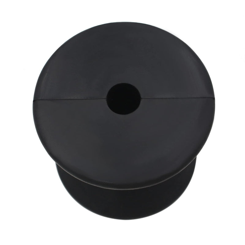 3" Width Boat Trailer Bow Stop Roller by 1/2" Shaft Non Marking Rubber