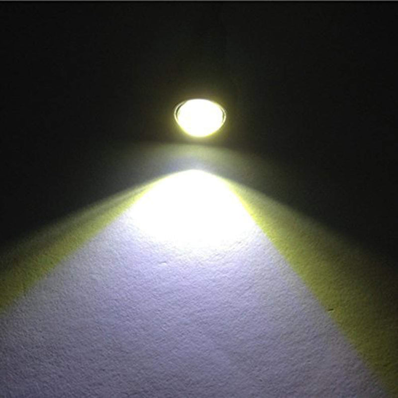 4PCS 23mm LED Boat Light Waterproof 12V Deck Storage Kayak Bow Trailer Bass Lamp Auto Car Light (White) White