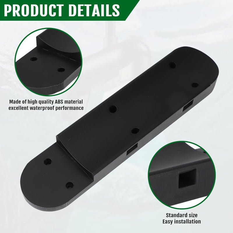 For Lowrance Active Imaging 3-In-1 Minn Kota Transducer Mount ABS Waterproof