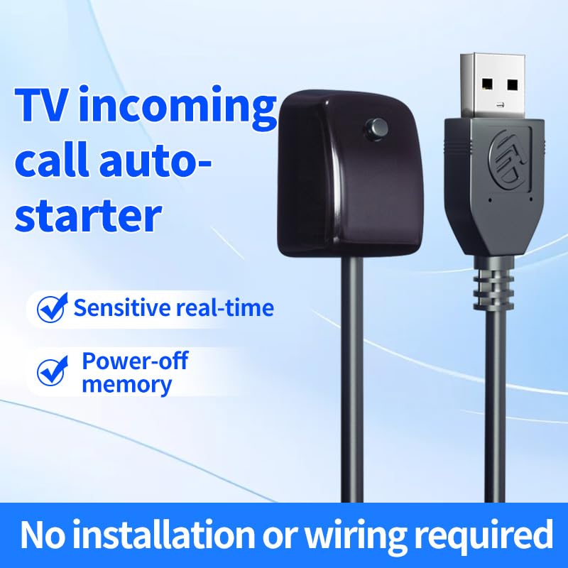 Infrared Automatic Starter with One-Button Learning & Smart Power-On - Auto Control for TV, Air Conditioner, Advertising Screens, and Other Infrared Devices AT-IR