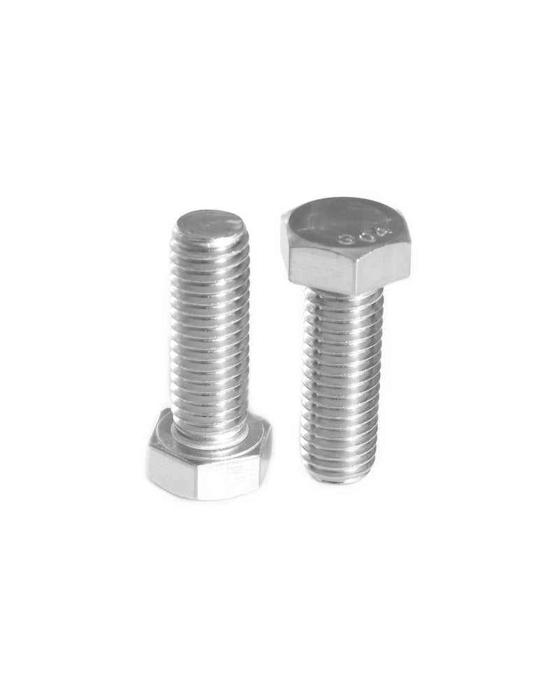 5/16-18 x 1" Stainless Steel Bolts, Hex Head 304 (18-8) Machine Screws by IMScrews, Pack of 50 5/16"-18 x 1"