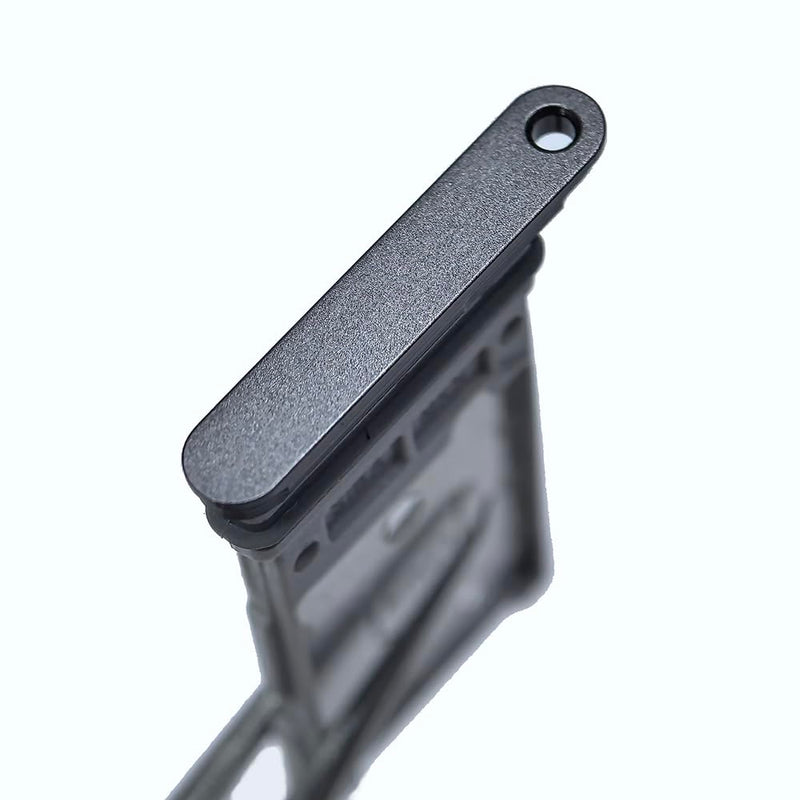 Galaxy S24 Ultra SIM Card Tray Dual Replacement S24 Ultra Sim Card Slot Holder for Samsung Galaxy S24 Ultra 5G 6.8" S928U1 SM-S928U Sim Card Tray Repair Part with Opening Needle (Titanium Black) Titanium Black