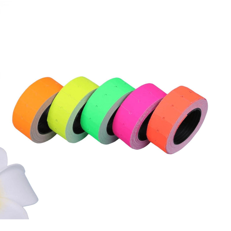 10 Rolls Price Labels for MX-5500 Price Gun Stickers 4000pcs Pink Price Gun Labels for Retail Shop Office Pricemarker Labels (Pink)