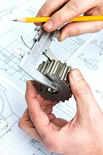 Spurtar Vernier Caliper, 6" Stainless Steel Non Digital Caliper, 0-6Inch/0-150mm Manual Micrometer Caliper with 32 Blade Steel Feeler Gauge