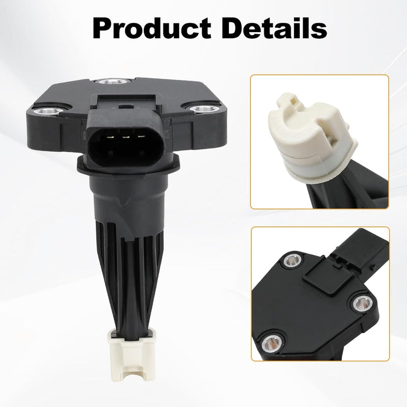 Engine Oil Level Sensor Compatible with 228i F22 F45 F46 320i 328i GT xDrive 335i 428i xDrive Gran Coupe 528i ActiveHybrid 3 X3 X4 X5 Replacement for 12617638341 12617598860 FLS324 12617636294