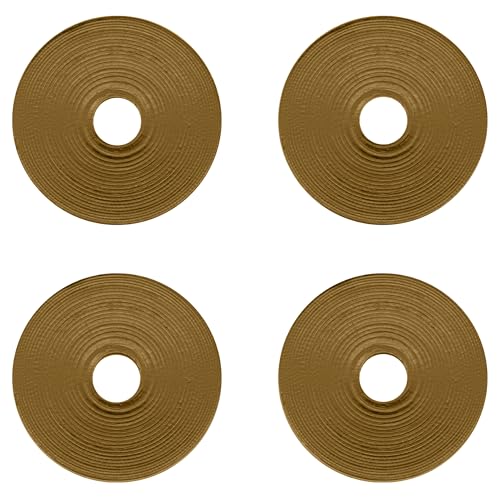 CRL Gold Plated Replacement Washers for Back-To Back Solid Pull Handles - Set