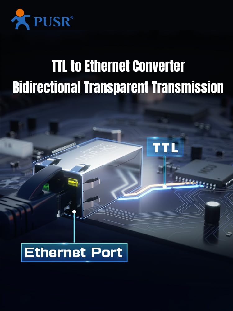 (Price for 5 Piece) PUSR TTL to Ethernet Embedded TCP/IP Ethernet Module KPORT Modules USR-k2