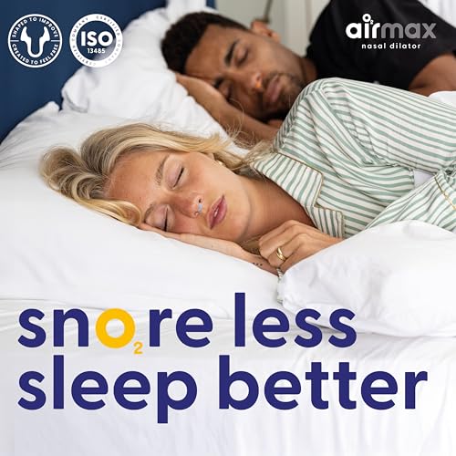 Air Max Nasal Dilators Trial Pack Small & Medium, 76% More Airflow