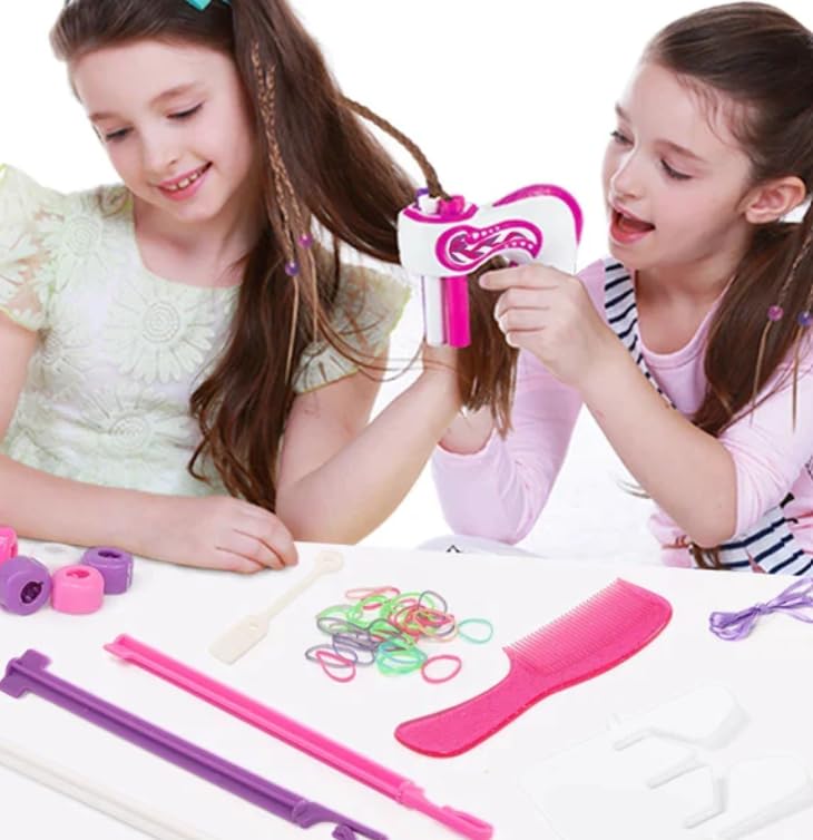 910 Hair Styling Styler Tools Hairdressing Decoration, Automatic Braiding Machine, Three-Twist Braid DIY, Fast Twist Hair Braiding Kit