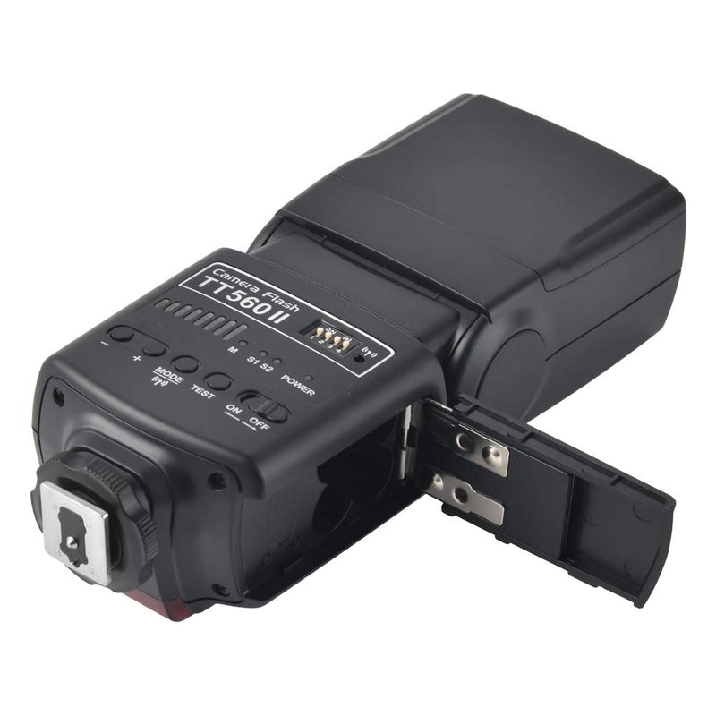 Godox Wireless 433MHz GN38 Camera Flash Speedlite with Built-in Receiver with RT Transmitter Compatible for Canon Nikon Sony Olympus Pentax Fuji DSLR Cameras with Diffuser + Filters