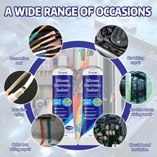 Electronic Silicone Adhesive Sealant, Conformal Coating for Electronics 100ml