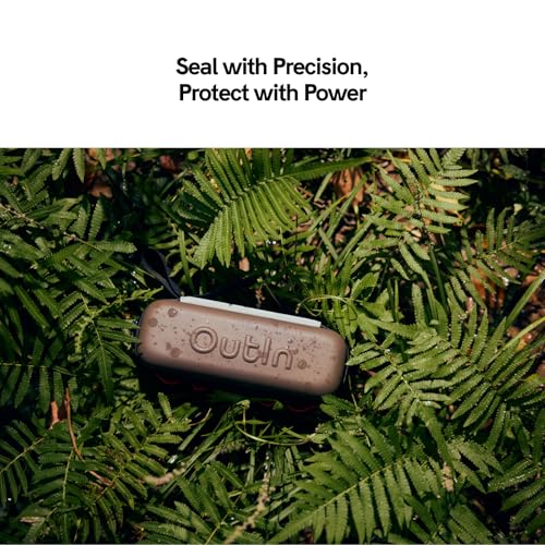 OutIn EVA Protective Case, Portable Hard Shell Travel Bag, Maple Brown