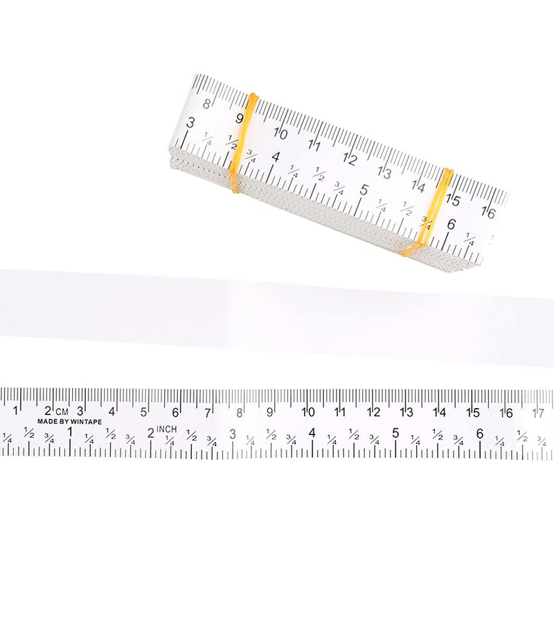 WIN TAPE 1.5 Meter Infant Disposable Paper Tape Measure Pack of 100 Paper Rulers