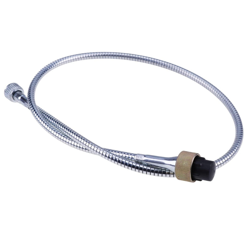 8N17365 Tachometer Proofmeter Tach Drive Cable F3NN17365AA 183497M91 Compatible with Ford New Holland Tractor 8N s/n 290271-later Massey Ferguson Tractor TO20 TO30 White 2-44 2-55
