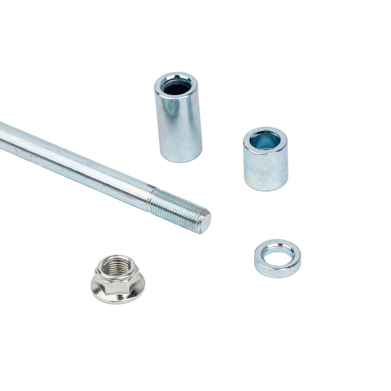 Mokuo 12mm 310mm Front Rear Axle with Bushing 5mm 22mm 38mm Fit for Pit Dirt Bike Moped Scooter QUAD ATV Mini Bike Parts 12-310