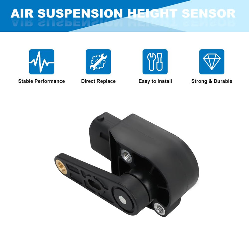 JDMON Suspension Ride Height Level Sensor Compatible with Mercedes-Benz CLS400 CLS550 CLS63 E350 E550 GL350 GL450 GL550 GLE300d GLE350 GLE400 GLS63 ML250 ML400 ML550, Replace A0045429918