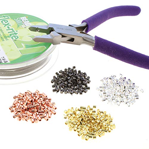 The Beadsmith Magical Crimper Kit Plier, Wire & Crimps