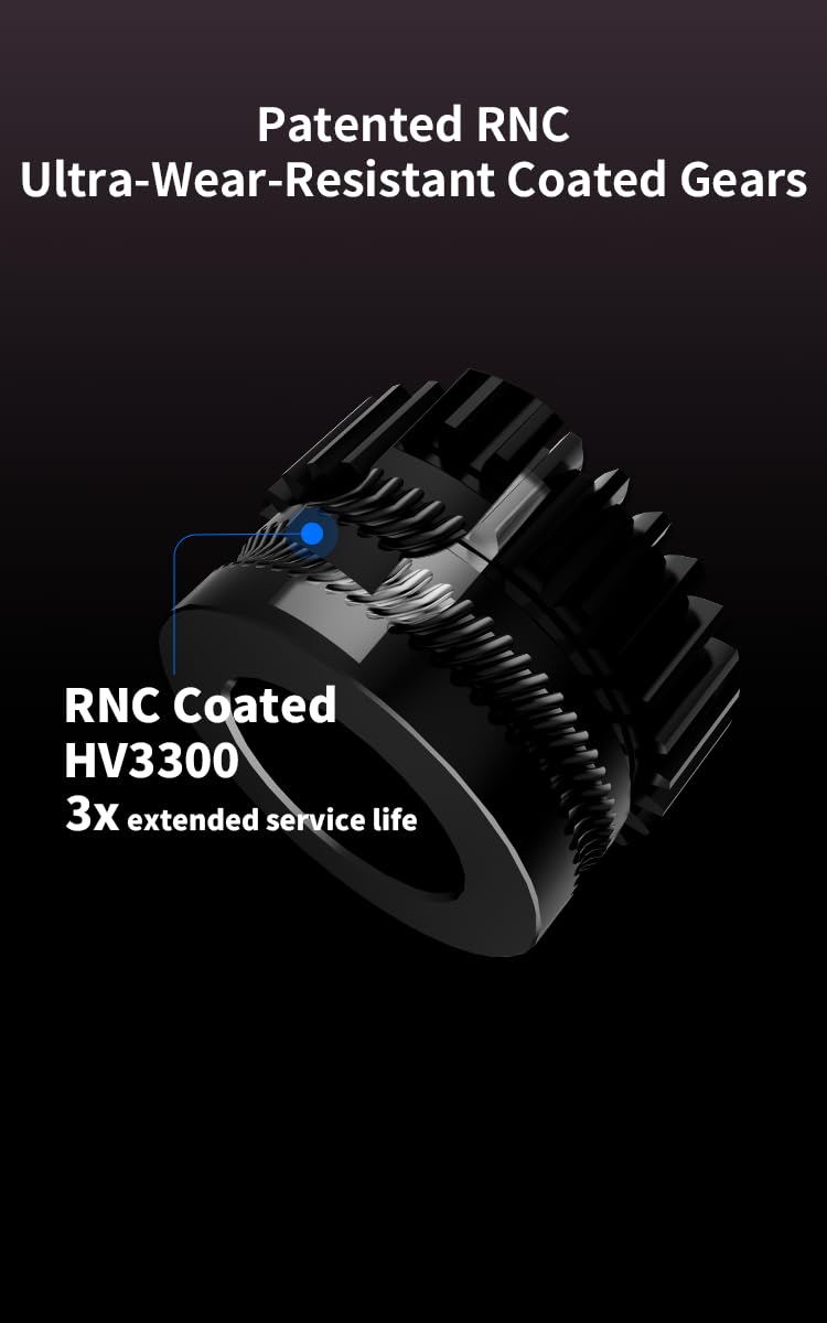 Creality x Phaetus DXC Extruder Helical Gears Dual-Drive System Open Cooling for Creality K1 SE/K1C/K1/K1 Max Smart Filament Break Detection Plug and Play 3D Printer Extruder Head Accessories