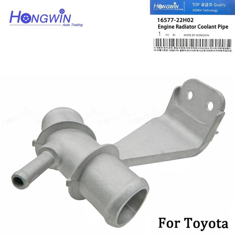 16577-22H02 Aluminium Engine Radiator Coolant Water Outlet Pipe For Toyota Corolla Matrix 2008-2017 1.8L L4 16577-22040,16577-22030