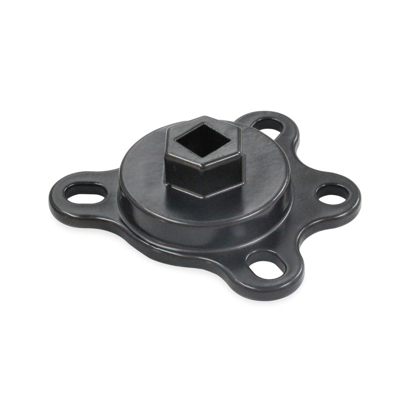 Crankshaft Turning Tool Engine Rotation Adapter Tool Compatible for Chevy or Ford V8 Engines Black