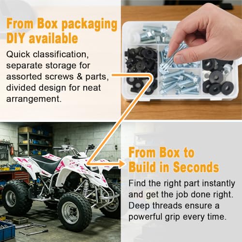 71PCS Dirt Bike Fastener Bolt Kit Fit for CRF & CR Series