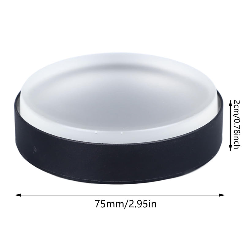 Watch Case Casing Cushion Tool, Watch Case Casing Cushion Transparent Soft Rubber Watch Repair Tool Watch Movement Cushion Pad (75mm) 75mm
