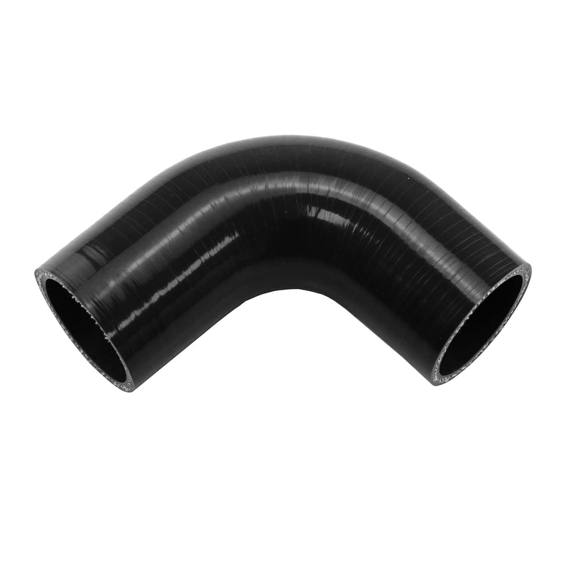 Ucreative 90 Degree Elbow ID: 2.0"(51mm) 4-Ply High Performance Coupler Silicone Hose for Vehicle with T-Bolt Clamp 2.0" (51mm)