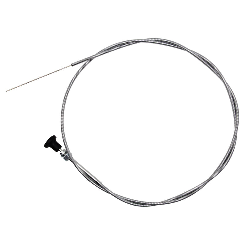 HAKATOP 237 Rotary Universal Push Pull Choke Cable for Tractors 290831 63 inch Inner 60 inch (2-3/4" Travel)