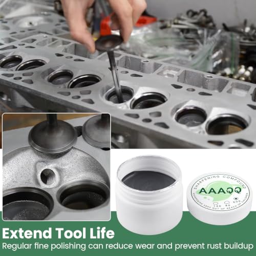 12 oz 600-Grit Valve Lapping Compound, Cylinder Bore Lapping Compound