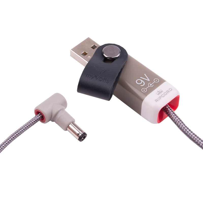 myVolts Ripcord USB to 9V DC Power Cable Compatible with Empress Effects ZOIA Synth