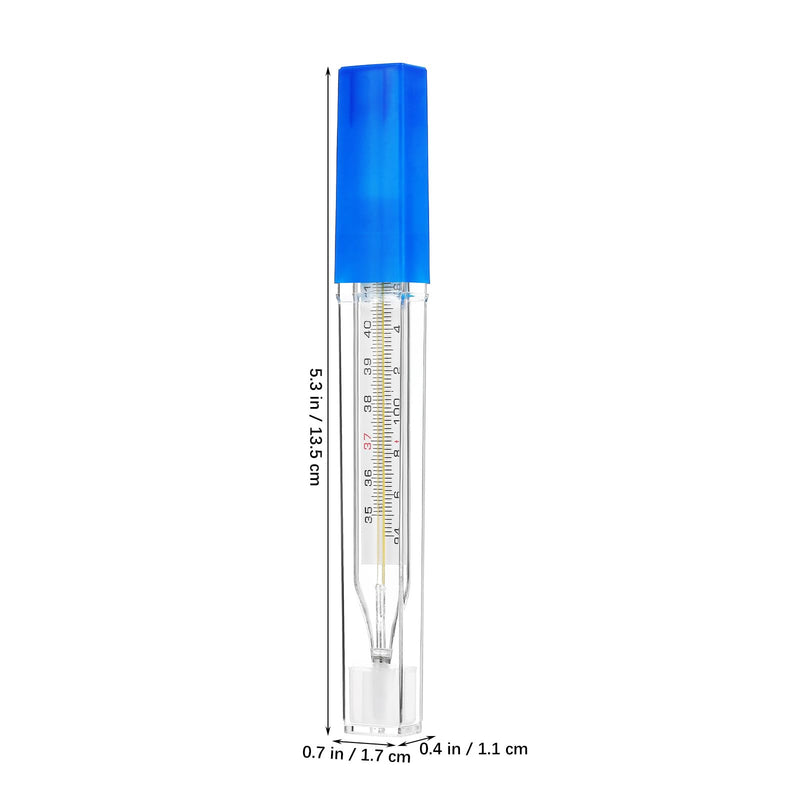 10PCS Lightweight General Temperatures, Classic Oral Temperatures Digital Oral Thermomete Rectal and Underarm Temperature for Fever Alarm Medical Thermometer
