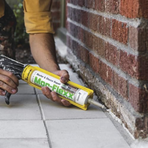Mor-Flexx Textured Caulk, Gray, 10.5 oz (Pack of 1)