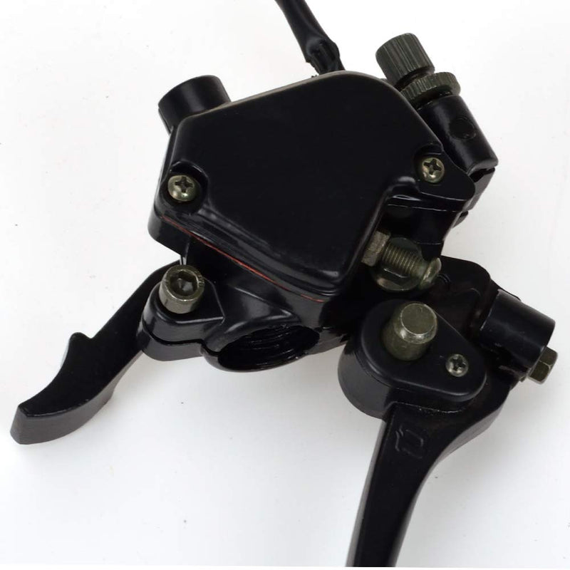 HIAORS 7/8" 22mm Thumb Throttle with Dual Brake Lever for 50cc 90cc 110cc 150cc 250cc ATV Quad Roketa Taotao Sunl Buyang Kazuma Falcon Meerkat Peace Sports 110cc Parts