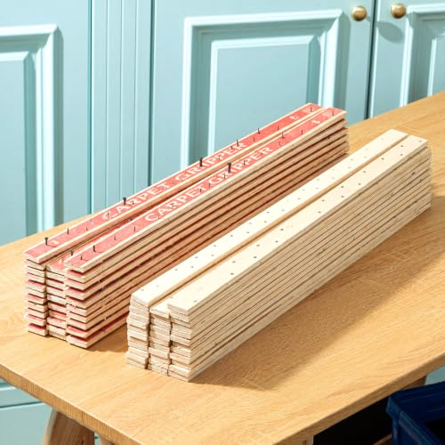 Wesiti 20 Pcs Carpet Tack Strips with Nails Plywood Nailing Strip for Carpet Tufting Tack Strips for Subfloor Stairs Rug (0.83 x 15.75 Inches) 0.83 x 15.75 Inches