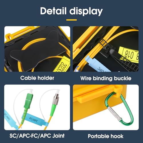 OTDR Launch Cable, 1000m SCAPC to FCAPC, 9/125 Single Mode SCAPC-FCAPC