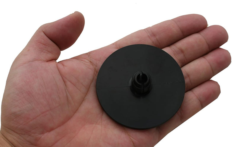 Leaf Spring Helper Insulator Pad Bushings 2C3Z5586AA Compatible with Ford 2000-2019 F-Series E-Series (8Pcs - Black) 8Pcs - Black