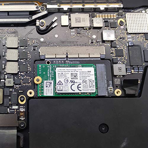 M.2 NVME SSD Convert Adapter for SSD MacBook Pro 2016-2017 A1708 – Connector 22 + 34 Points