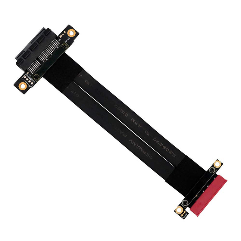 Pcie Extension Cable pcie Extension Cable 4X Extension Cable pcie Extension Cable pcie Riser (4X 180 Degree 20cm)