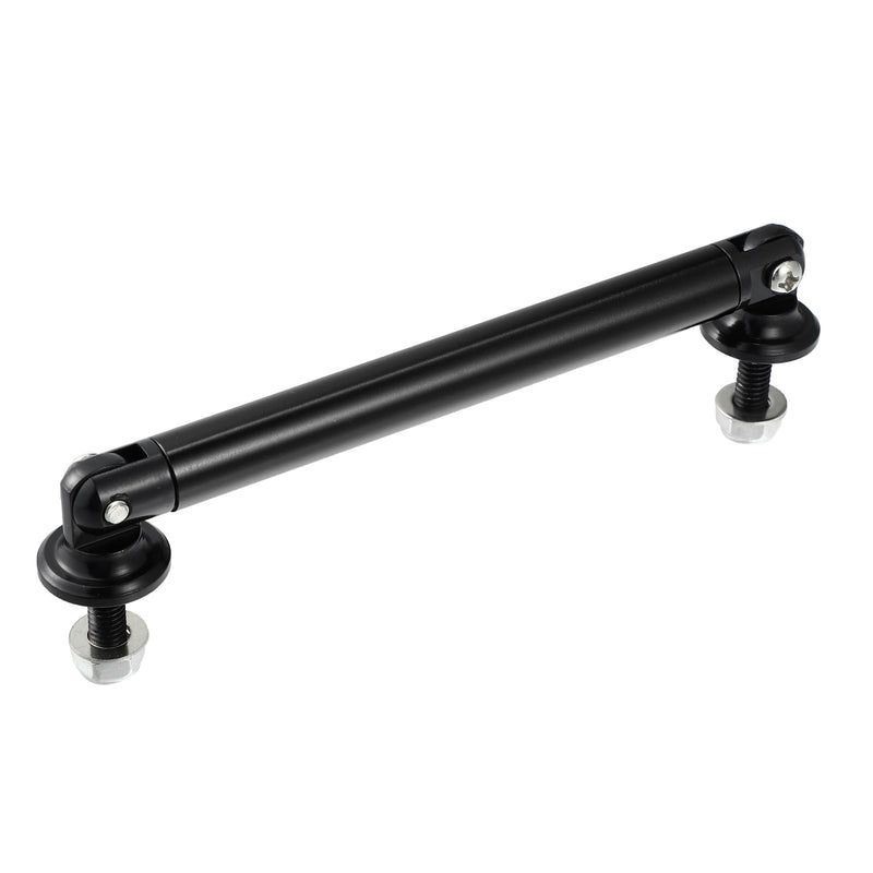X AUTOHAUX 1pair 100mm 3.94" Splitter Support Rods Adjustable Front Rear Bumper Lip Splitter Strut Rod Tie Support Bars Fit Most Vehicle Black