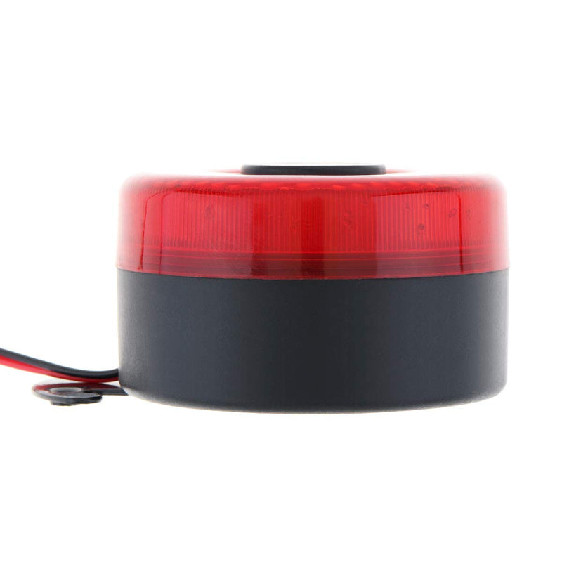 2Pcs Back Up Alarm for Truck Car, 12V/24V 105dB Reverse Beeper Car Reverse Alarm Vehicle Auto Back Up Horn with Light Red
