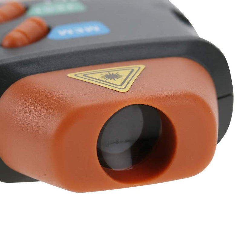 Digital Tachometer, ABS Plastic ‑2234C+ Non- Handheld Digital LCD Photo Tachometer Mini RPM Tester Meter, Clear LCD Display Auto Range Low Battery Indication