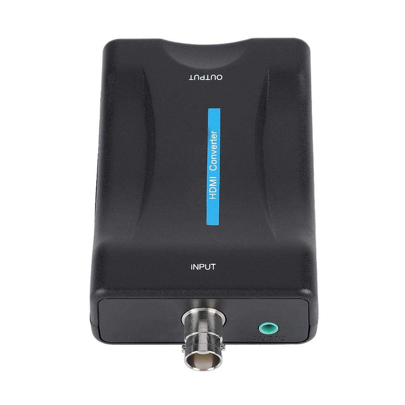 Zerone BNC to HDMI Converter Display HD 1080P/720P Video Adapter Surveillance Monitor for PS2, PS3, PSP, WII, (BNC Input Only Supports Analog Signals, Not Digital Signals)