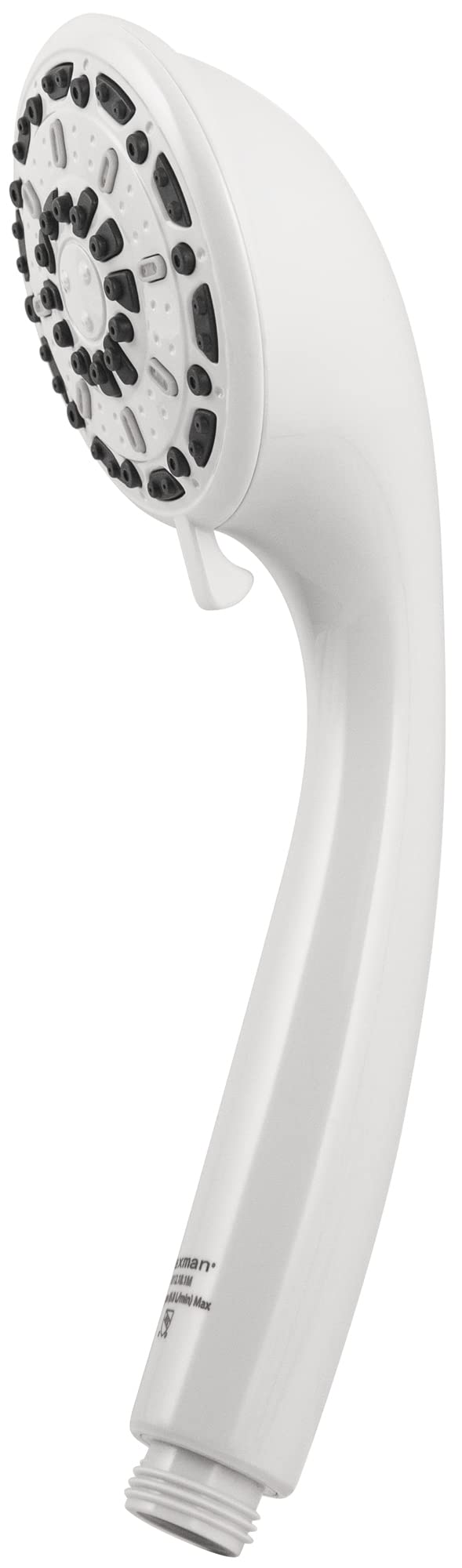 Aqua Vista 3-in. White Handheld Shower Head with 3 Spray Settings 8333510, Variable Spray Shower Head Works as Spa Shower Head and Massage Shower Head, Showerhead House Essentials for New Home