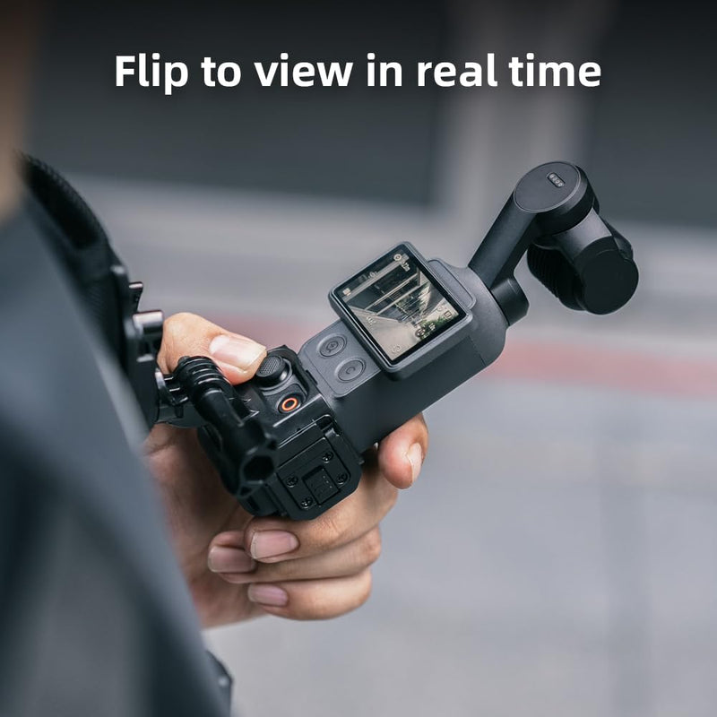 Osmo Pocket 4 Backpack Mount,Bag Belt Shoulder Strap Mount with Extended Border Compatible with DJI Osmo Pocket 4
